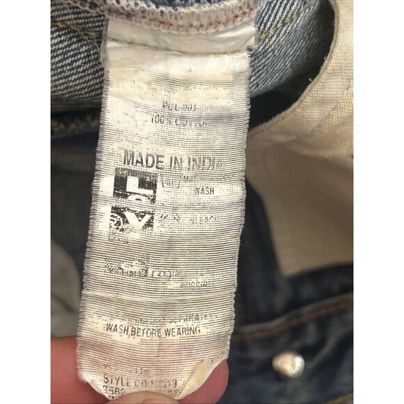 Vintage Levi’s 541 Redline Selvedge Athletic Fit 34x34 Made In India 100%Cotton - Picture 8 of 9